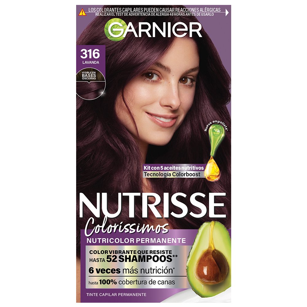 GARNIER, GARNIER NUTRISSE, NUTRISSE, NUTRISSE COLORÍSSIMOS, TINTE PARA CABELLO, COLORACIÓN DE CABELLO, COLORACIÓN NUTRISSE, TINTE EN CASA, TINTE CRUELTY FREE